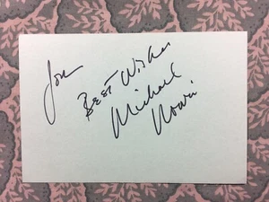 Michael Nouri - Flashdance - Boynton Beach Club - Teleios - Autographed in 1979 - Picture 1 of 2