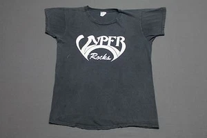 M * vtg 80s VYPER Rocks heavy metal t shirt * 28.208 - Picture 1 of 8