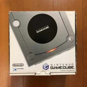 Nintendo Gamecube Console and adapter controller Silver from Japan F/S used - Picture 1 of 4