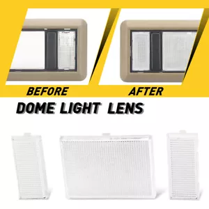 2x Map 1x Dome white LED Interior light Cover for 88-98 Chevy Silverado/GMC J - Picture 1 of 7