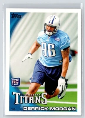 2010 Topps #362 Derrick Morgan RC Tennessee Titans - Image 1 of 2