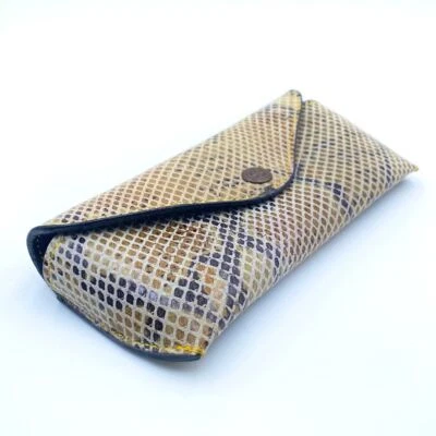 Portable Soft Leather Glasses Sunglasses Red Cover Case Glasses Storage Case - Image 1 of 4