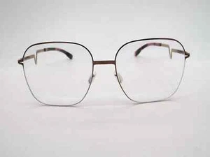 Nuevo IC BERLIN HEDY Brillante Cooper Marco de Metal Transparente Demo Lente Anteojos - Imagen 1 de 6