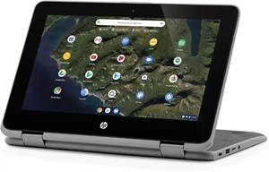 Touch Screen HP Chromebook Laptop x360 2 in 1 Tablet 11.6" 4GB RAM 32GBSSD UK - Picture 1 of 5