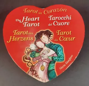 NEW RARE 2009 Heart Tarot Collection Tarot Deck Created by Maria Distefano - Imagen 1 de 13