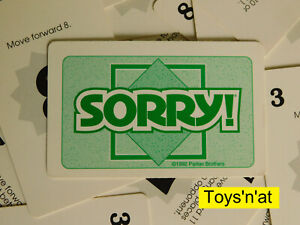 Sorry Game Cards Products For Sale Ebay