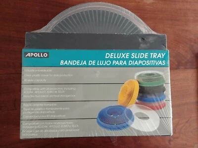 NEW Vintage Apollo Deluxe Carousel Slide Tray 80 Capacity Universal Color Coded  - Image 1 of 4