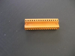 Weidmuller BLA/SLA Insert Block & Pin Header Assembly PCB Connector –16 position - Picture 1 of 4