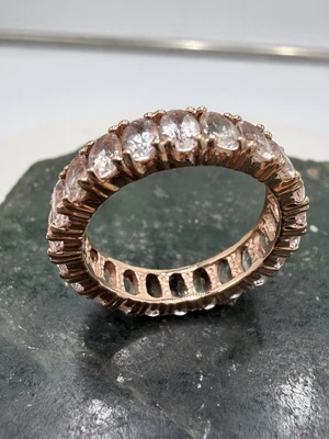 Anillo morganita oro rosa 10k Foto 1 de 4