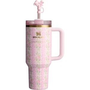 Stanley x Love Shack Fancy 40 oz Estintore cimelio fiorito NUOVO E AUTENTICO - Foto 1 di 2