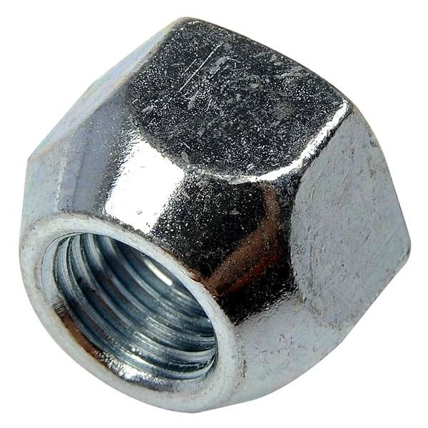 For Chevy P60 83-93 Dorman Zinc w Natural Chromate Cone Seat Standard Lug Nuts - Imagem 1 de 2