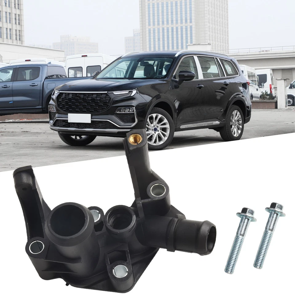 Engine Coolant Water Outlet Housing Compatible with For Ford Fiesta Focus - Image 1 of 4