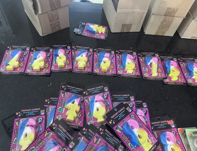 Lote de 118 velas de cumpleaños vintage - números de fantasía sellados 0-9 fiesta Foto 1 de 4