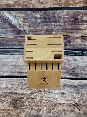 J.A. Henckels International Statement 14 Ranuras Rubio Madera Cuchillo Bloque 13550-200 Foto 1 de 4