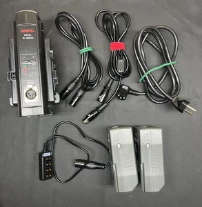 2 x SWIT S8082S 14.4v 88Wh Li-ion Batteries, Charger, Power, XLR, DTAP cables - Photo 1 sur 8