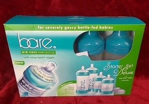 Bittylab Bare Airfree Baby Bottle Deluxe Starter Set New Open Box Complete - Picture 1 of 4