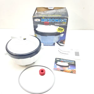 Nordic Ware Microwave Tender Cooker Pressure Cooker W/ Booklet 2.5 QT. - Picture 1 of 12