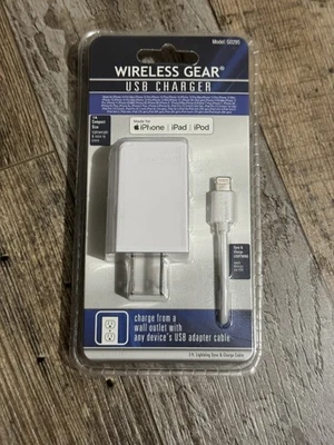 Cargador USB inalámbrico Gear - para iPhone, iPad y iPod Foto 1 de 2