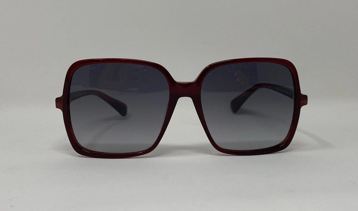 Max Mara Emme9 MM0037 71B Red Sunglasses, Gray Gradient Lens  display picture 2