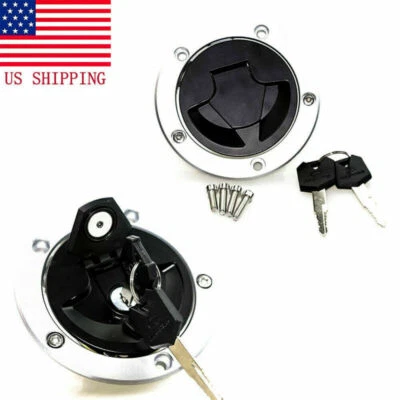 Fuel Gas Tank Cap Lock Keys For Kawasaki Ninja ZX-6R ZX600 ZX636 ZX6R 2007-2015 Foto 1 de 4