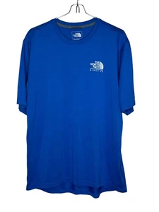 The North Face Mens T-Shirt Active Standard Fit Short Sleeve Cotton Blend Medium - Picture 1 of 9