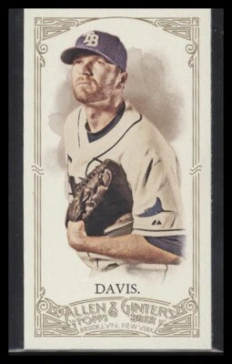 2012 Topps Allen & Ginter Mini A & G Back Wade Davis #259 Tampa Bay Rays - Image 1 of 2