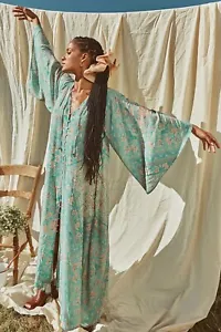 Spell & the Gypsy Maxi Dress Farrah Half Moon Size AU12 / L / US8 Gown Long - Picture 1 of 7