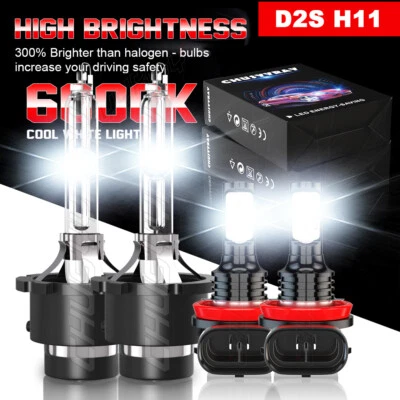 Faro delantero HID haz alto bajo + bombillas antiniebla A para Infiniti QX60 2014-15 Foto 1 de 4