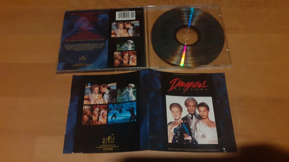 CD George Fenton (Composer) Dangerous Liaisons OSCAR nom. SOUNDTRACK VIRGIN 1989 - Bild 1 von 1