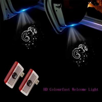 2 luces de puerta HD Mercedes-Benz charco sombra A B C E M ML nuevas Foto 1 de 4