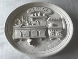 Plaster Relief Wall Art - DIY Painting - Theme: Kitchen "Cocina" - Picture 1 of 3