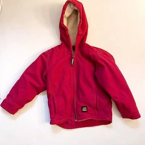Berne Toddler Girls' Sherpa-Lined Softstone Hooded Coat, Size 4/6 (XS)  - Picture 1 of 5