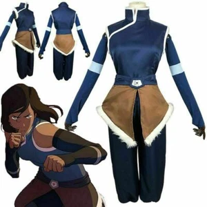 La Leyenda de Korra Temporada 4 Disfraz de Cosplay Halloween Trajes Conjunto de Traje - Imagen 1 de 3