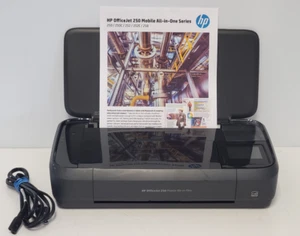 HP Officejet 250 Mobiler Tragbarer Farbdrucker Kopierer Scanner Bluetooth WLAN USB - Bild 1 von 12