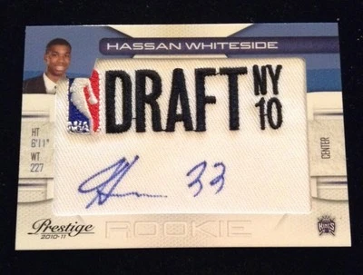 2010-11 PRESTIGE NBA CLASS DRAFT LOGO SIGNATURE #36 HASSAN WHITESIDE 71/399 AUTO - Image 1 of 2