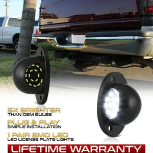For Ram 1500 2500 3500 1 Pair LED Rea License Plate Light Rear Lamp For Dodge AP - Picture 1 of 12