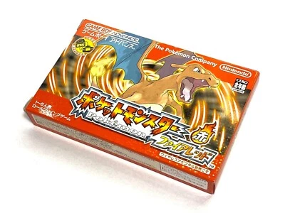Pokemon FireRed Version Game Boy Advance GBA Japan - Image 1 of 4
