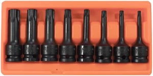 Juego de enchufes Torx de impacto de 8 piezas de accionamiento Trident Tools TX30 - TX80 T937000 - Imagen 1 de 3