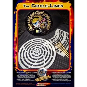 Plantilla Pinstriping Circle-Lines 410172 Harder y Steenbeck - Imagen 1 de 2
