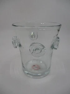 VIETRI FESTIVAL CLEAR DOUBLE OLD FASHIONED - 4 1/4" 0113G - Picture 1 of 2