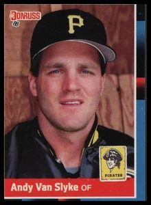 1988 Donruss #291 Andy Van Slyke Pittsburgh Pirates - Picture 1 of 2