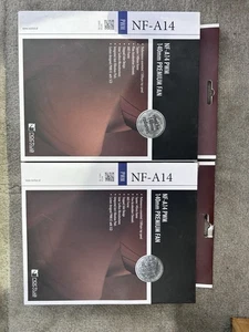 2x ciche wentylatory chłodzące Noctua NF-A14 PWM 140mm Premium – idealne do grzejników - Zdjęcie 1 z 3