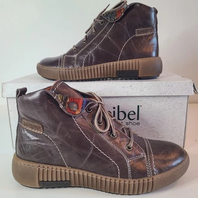 Josef Seibel Womens 37 Shoes Germany Leather comfort knitted Boots Maren 09 - Image 1 of 4