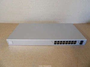 Switch Ethernet gestito Gigabit 16 porte Ubiquiti UniFi US-16-150W - NO RACK ... - Afbeelding 1 van 7