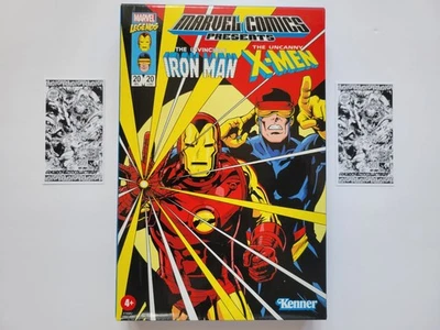 Figuras de acción retro Iron Man & Cyclops 3,75" de Marvel exclusivas (2020) Foto 1 de 4