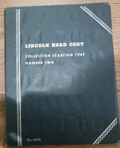Whitman Lincoln Penny Set, 1941-1962.... 80 coins included..See pics - Picture 1 of 6