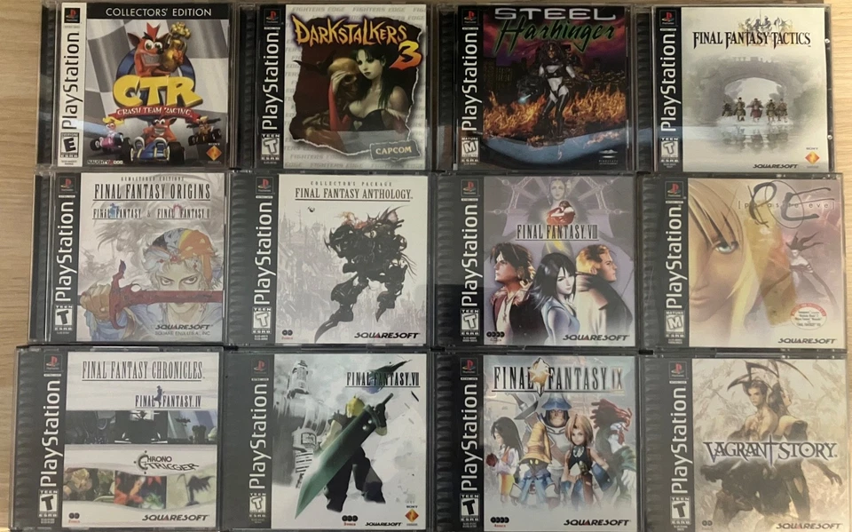 PS1 Games NTSC USA Region - image 1 of 1