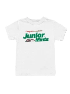 Officially Licensed Junior Mints Creamy Chocolate Delights Youth's T-shirt - Picture 1 of 6
