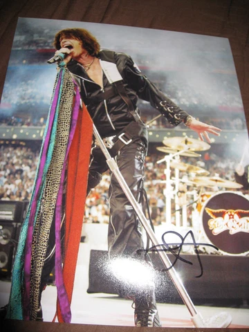 STEVEN TYLER SIGNED AUTOGRAPH 11x14 PHOTO AEROSMITH LEAD SINGER CONCERT PROMO H Cover
