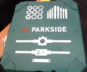 Juego de 21 troqueles Parkside.Fabricación manual - Roscas internas y externas - Imagen 1 de 9